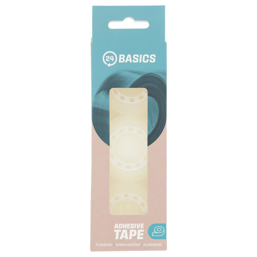 24Basics Plakband 15mm 33m 3-pack