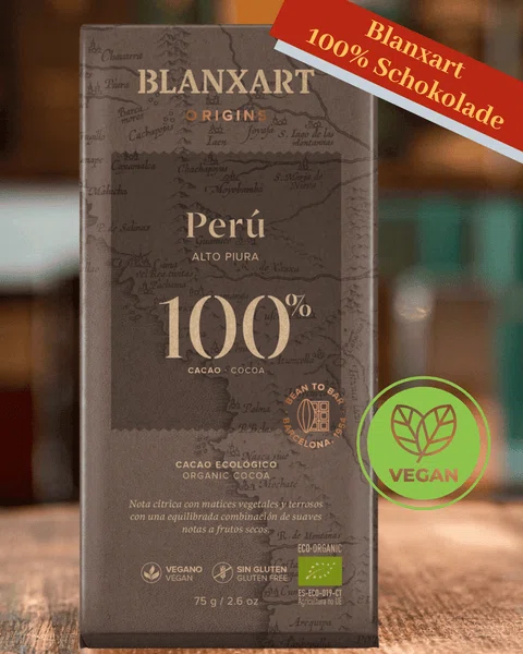 100 Prozent Schokolade von Blanxart – zuckerfrei, vegan & BIO