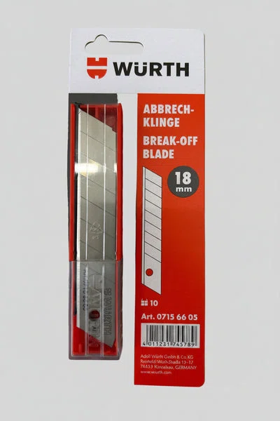 Abbrechklinge blank Standard Ersatzklingen aus Stahl in mehreren Größen
